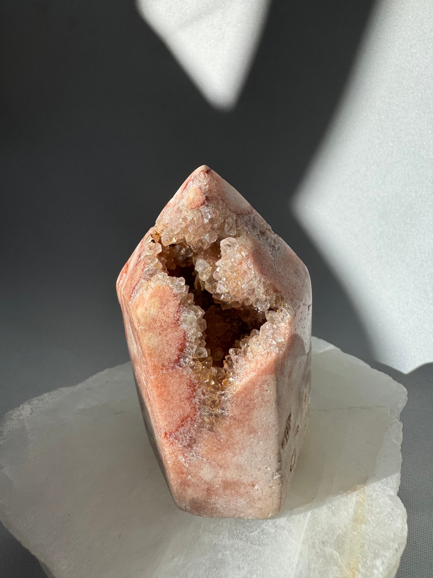 Pink Amethyst Tower | Bespoke Crystals