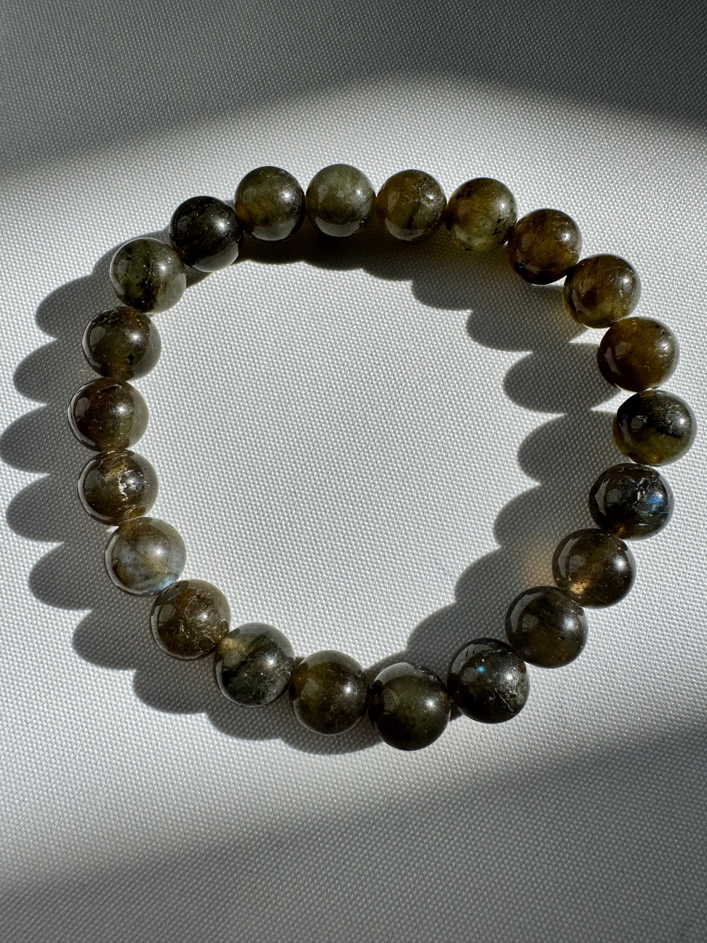Labradorite Bracelet 8mm | Bespoke Crystals