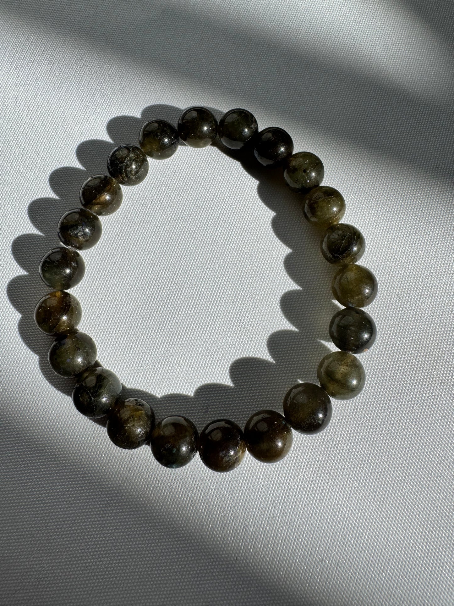 Labradorite Bracelet 8mm | Bespoke Crystals