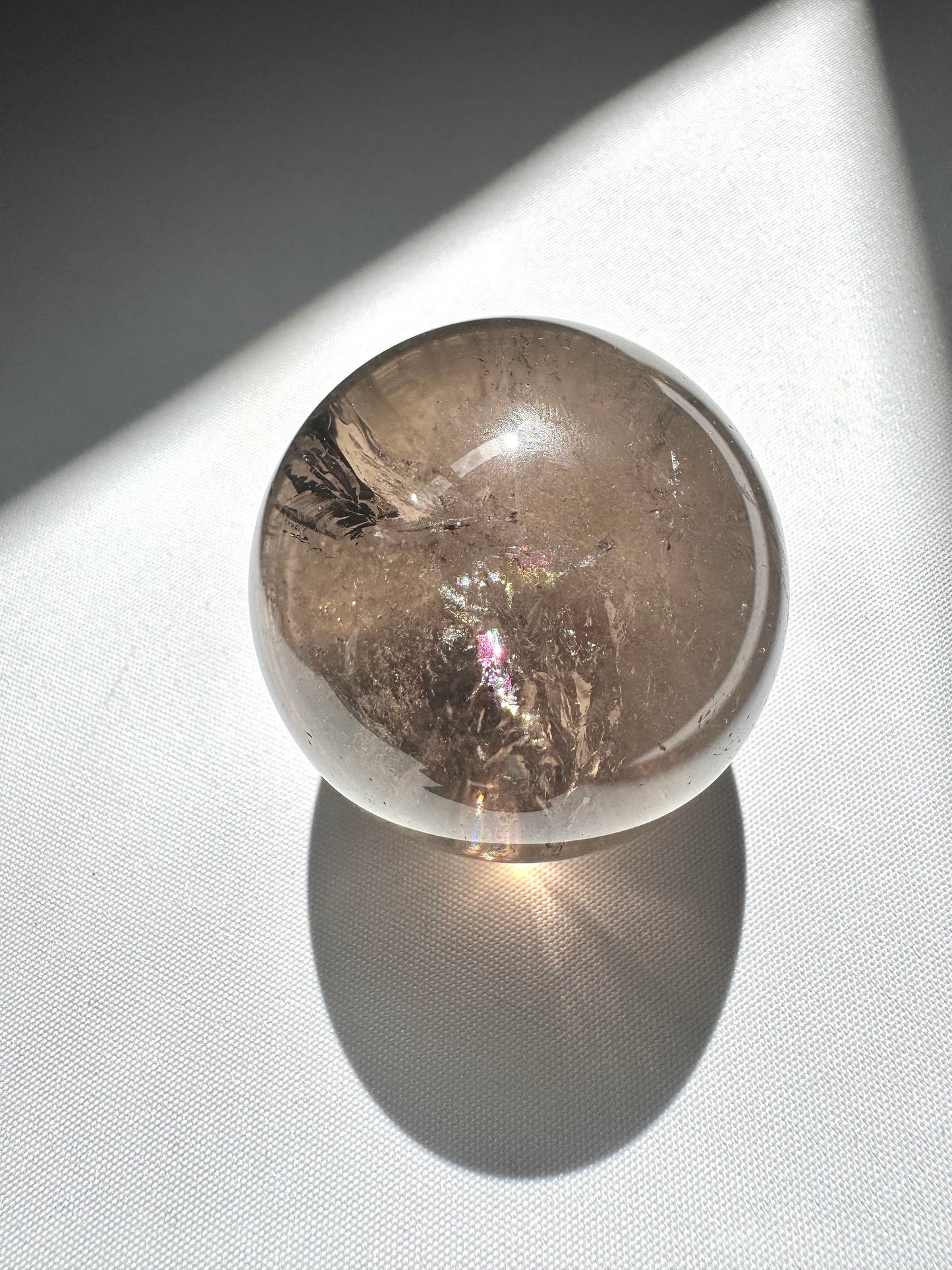 Smokey Quartz Sphere | Bespoke Crystals