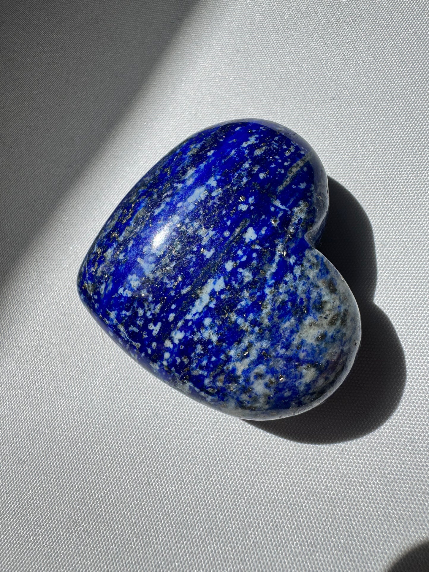 Lapis Lazuli Heart | Bespoke Crystals