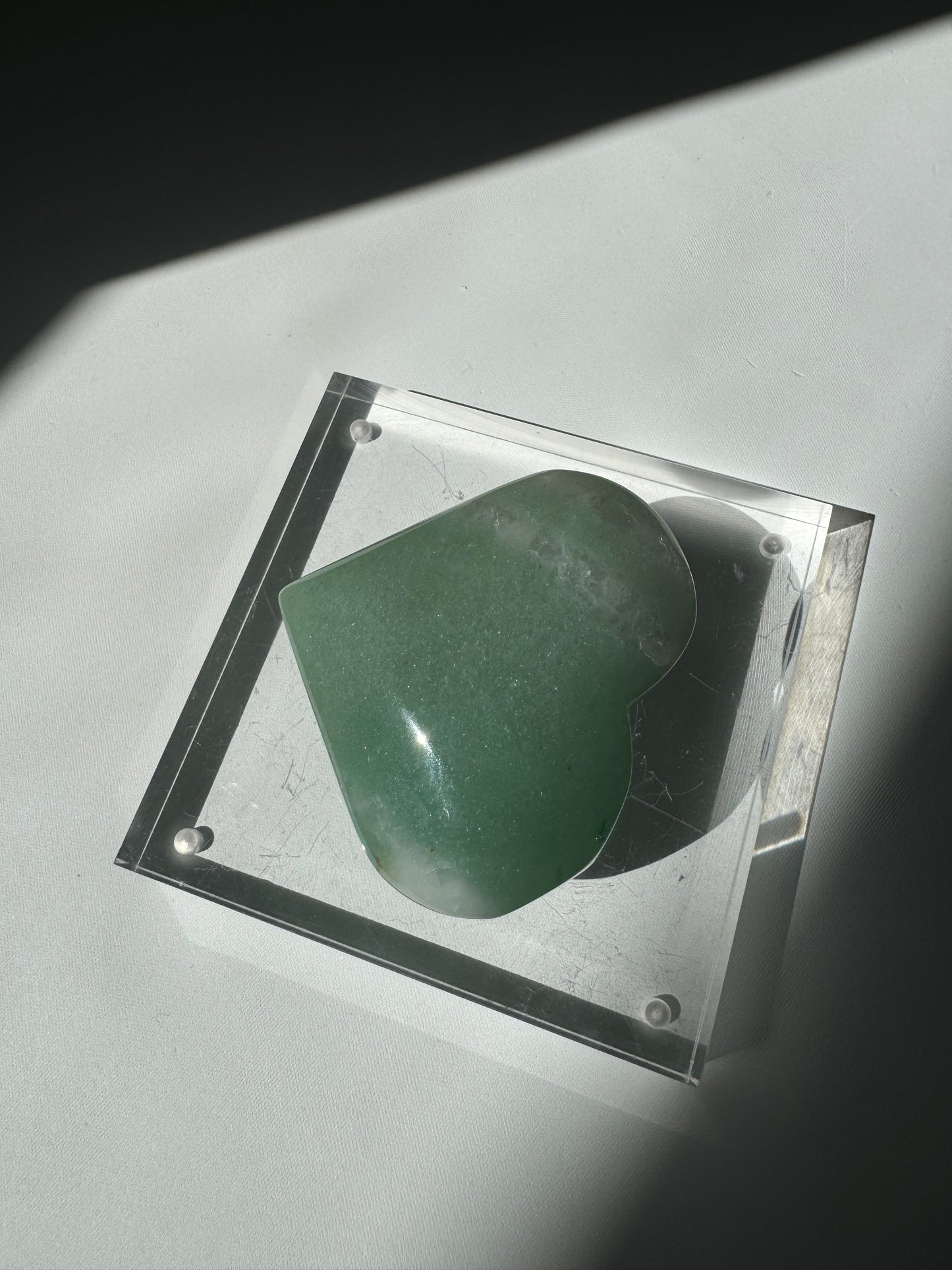 Green Aventurine Heart | Bespoke Crystals