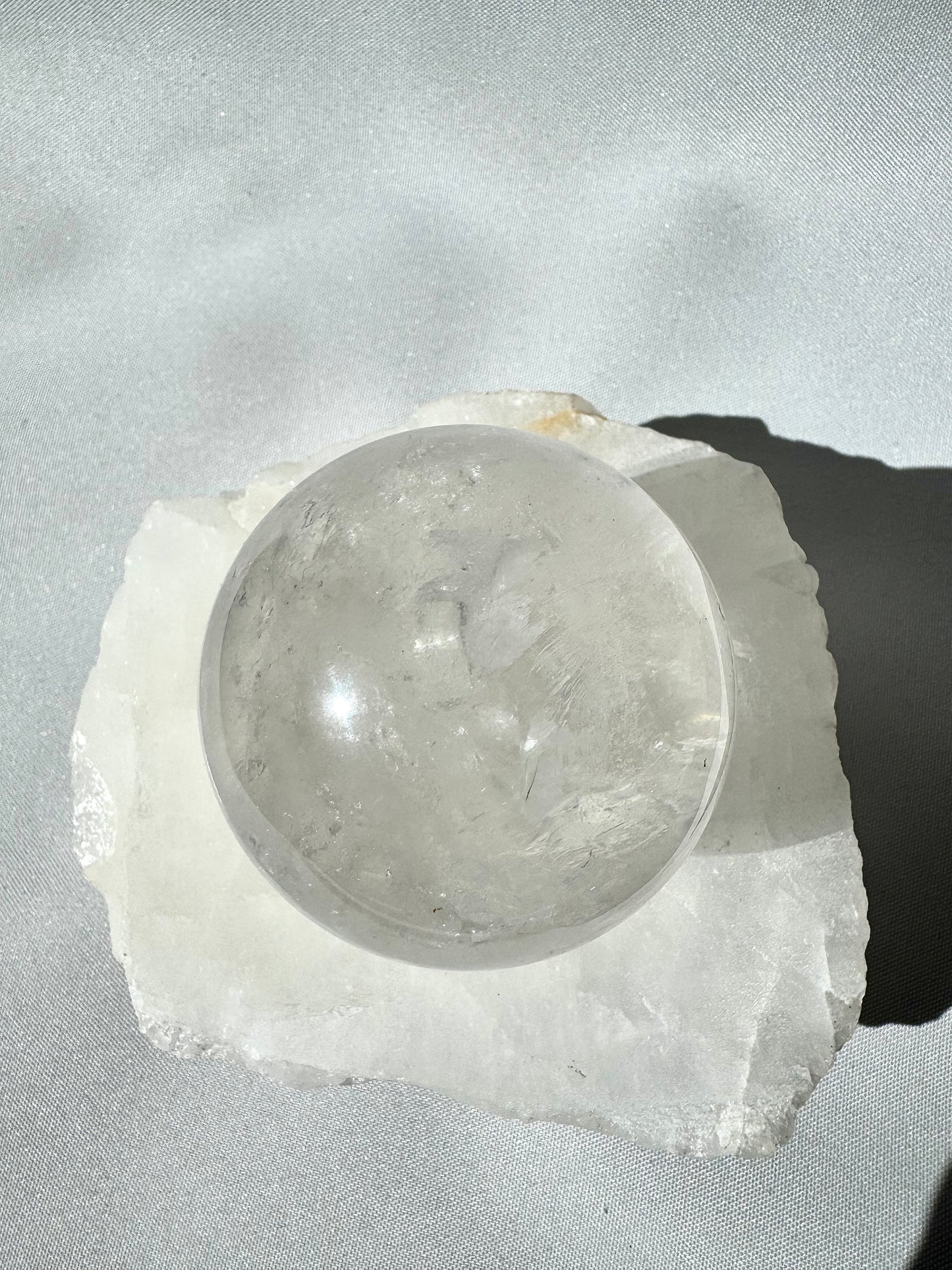 Clear Quartz Sphere | Bespoke Crystals