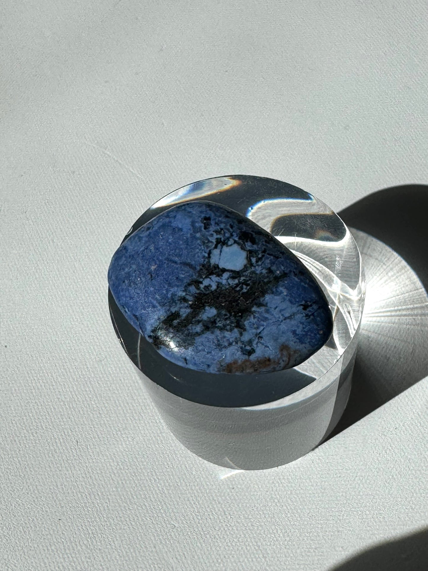 Dumortierite Tumble Stone | Bespoke Crystals
