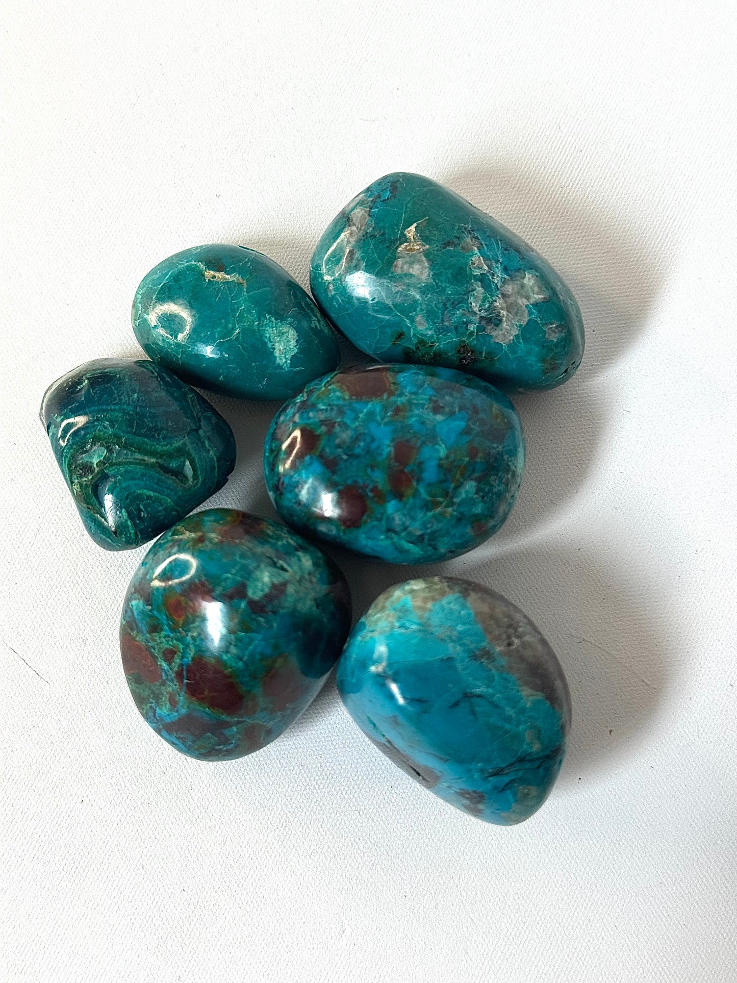 Chrysocolla Tumble Stone | Bespoke Crystals