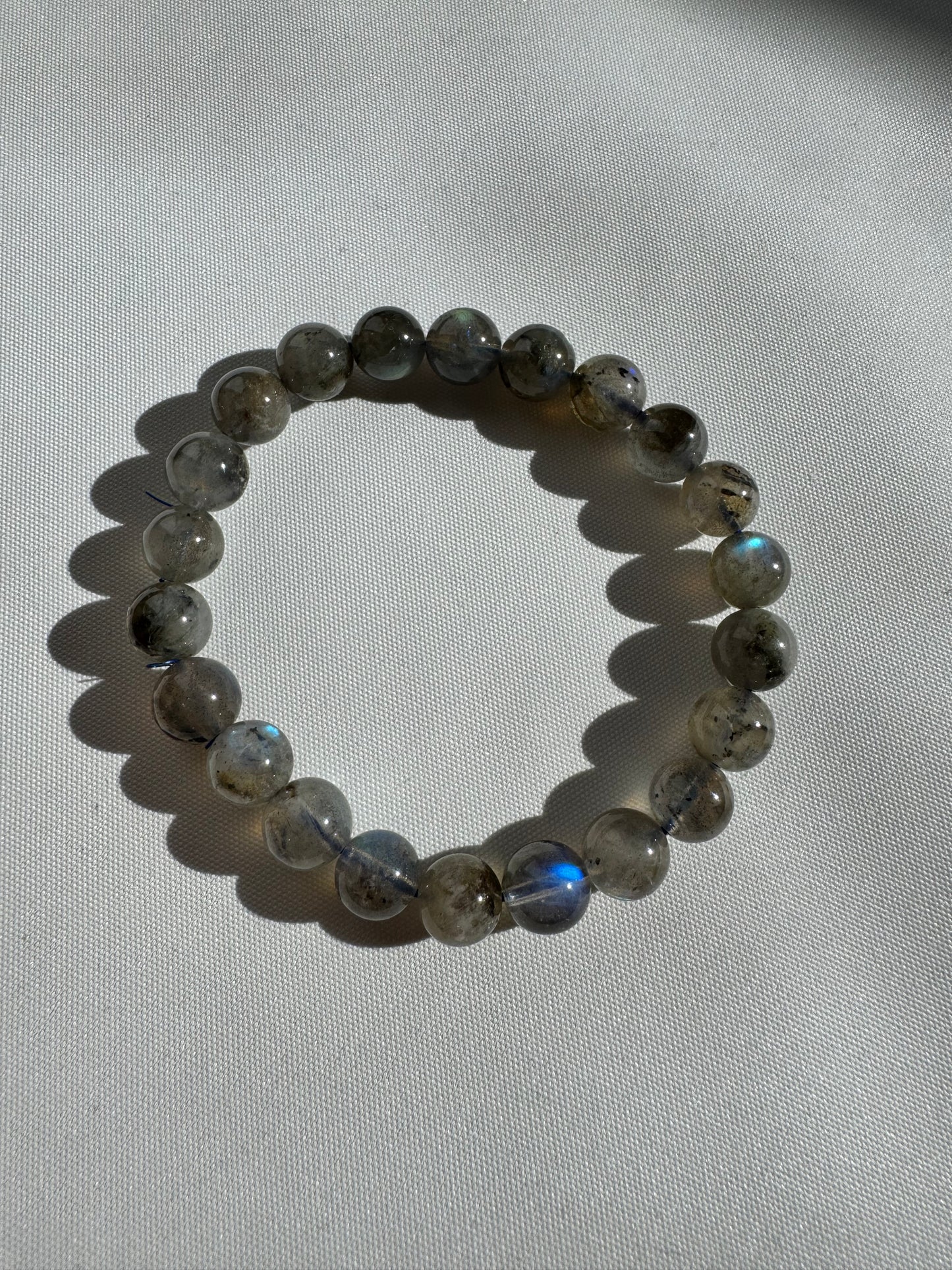 Labradorite Bracelet 8mm | Bespoke Crystals