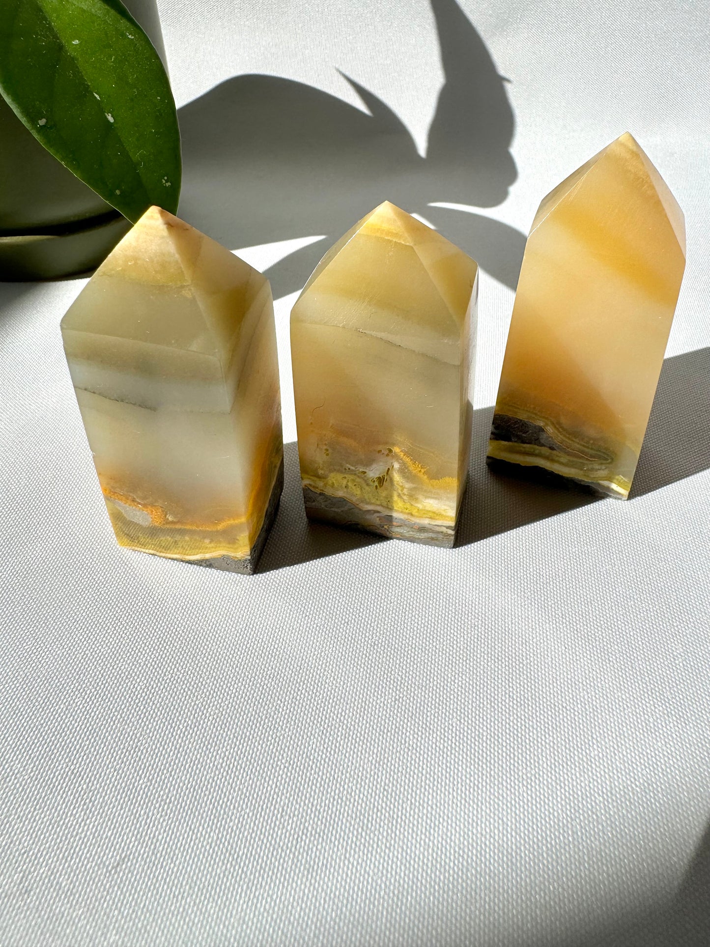 Bumblebee Jasper Tower | Bespoke Crystals