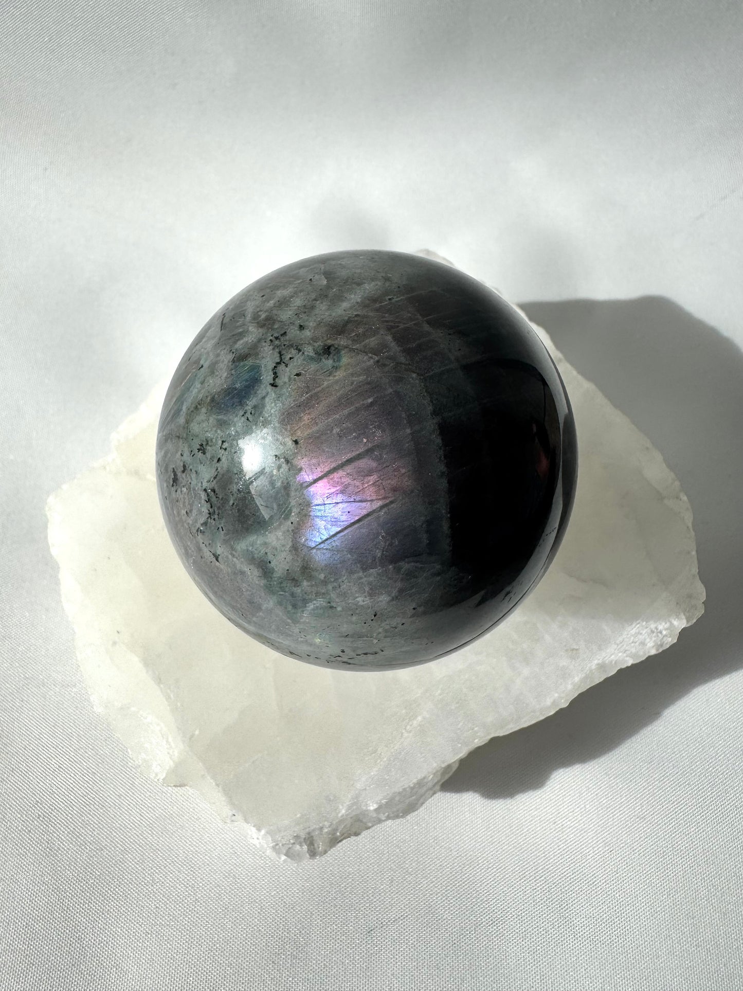 Labradorite Sphere #3 Bespoke Crystals