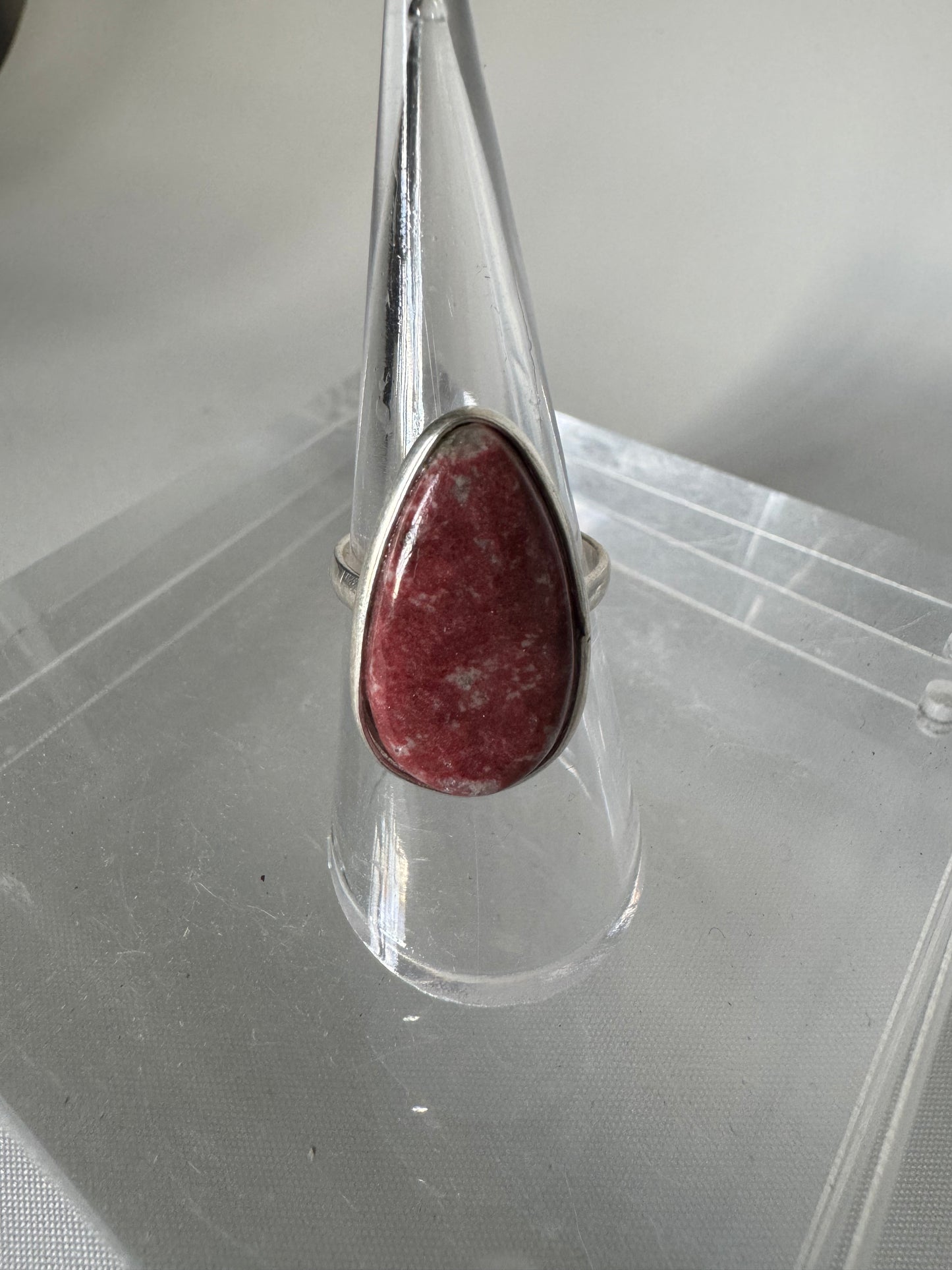 Thulite Ring | Bespoke Crystals