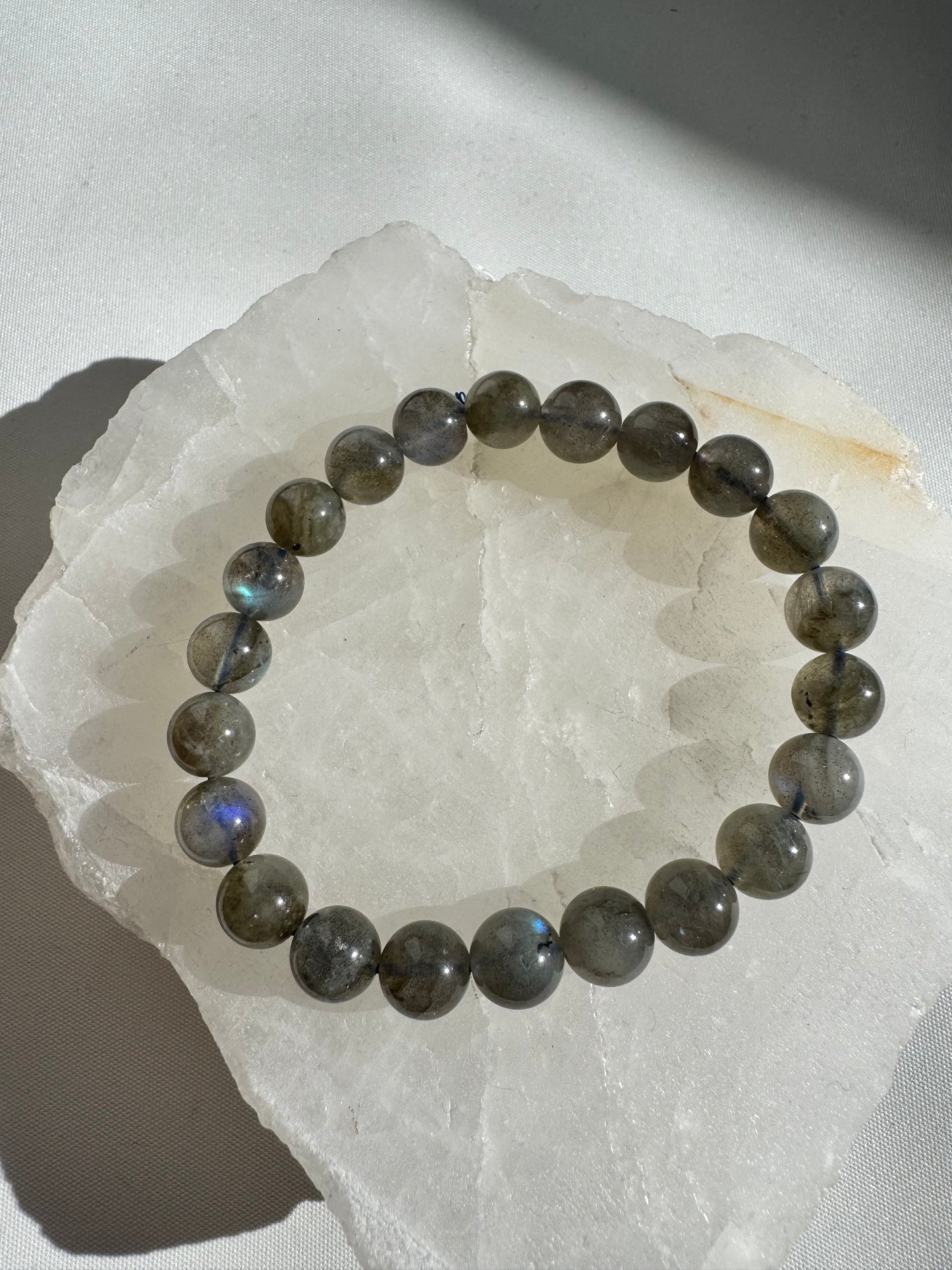 Labradorite Bracelet 8mm | Bespoke Crystals