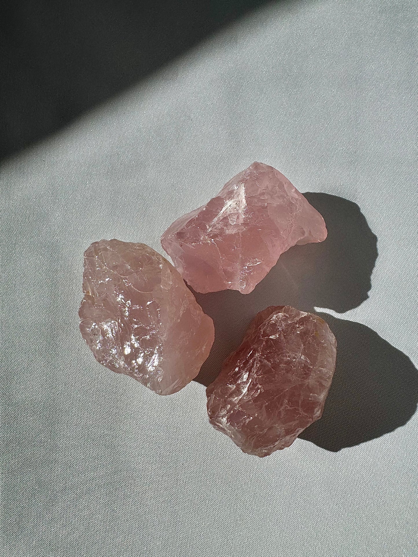 Rose Quartz Raw Pieces | Bespoke Crystals