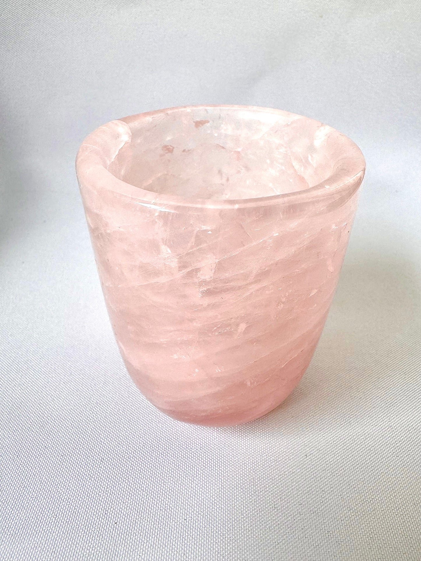 Rose Quartz Cup | Bespoke Crystals