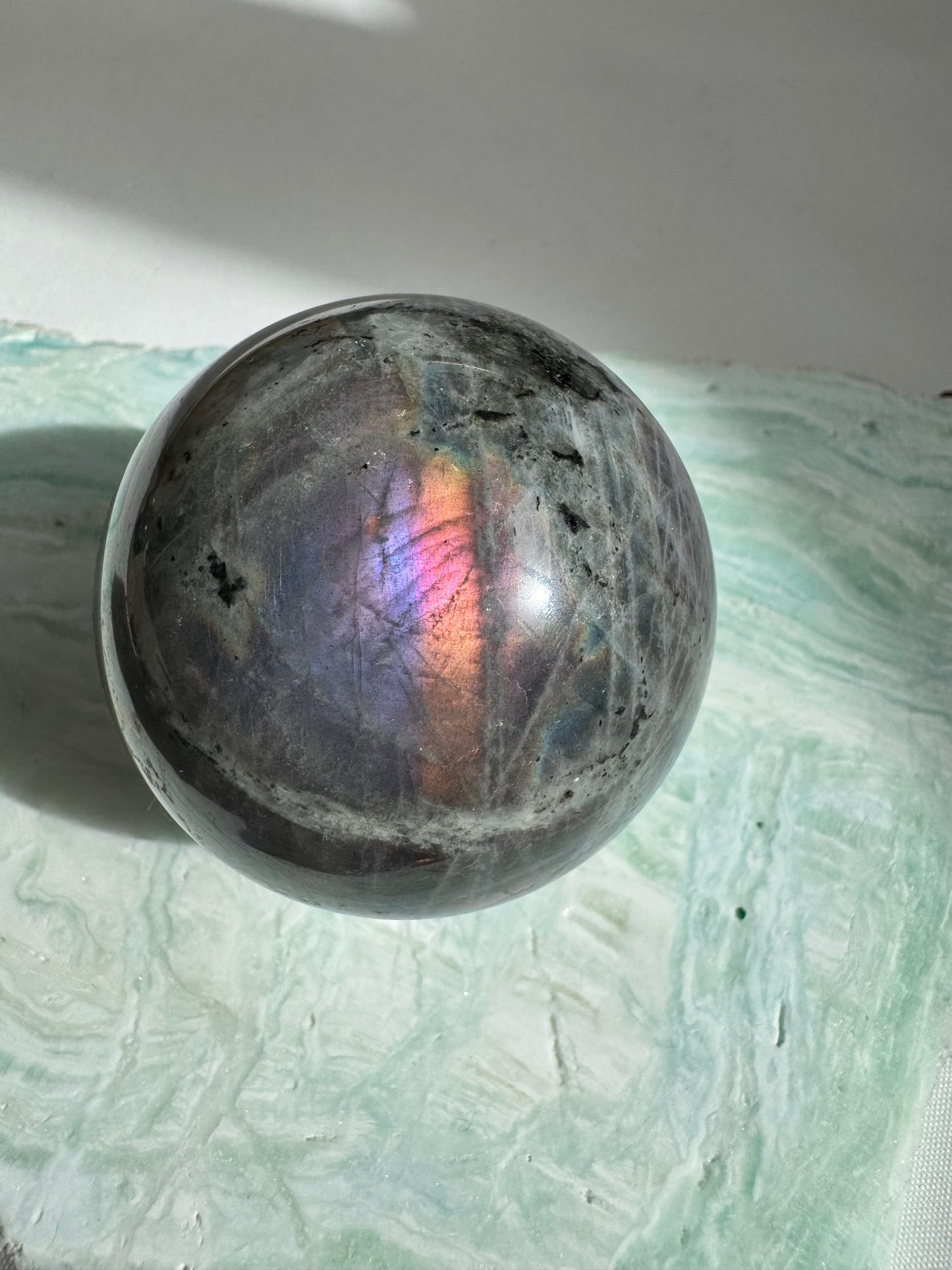 Labradorite Sphere #2 |Bespoke Crystals