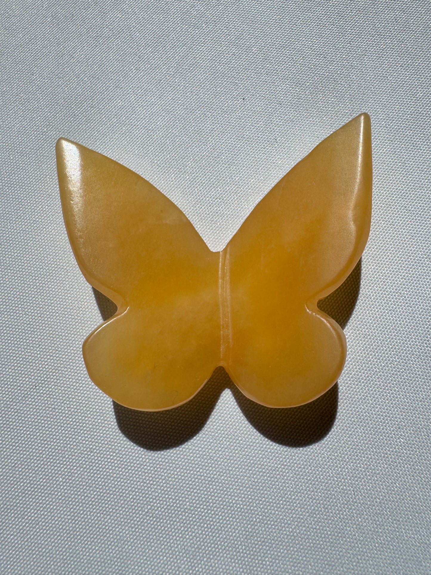 Orange Calcite 3D Butterflies