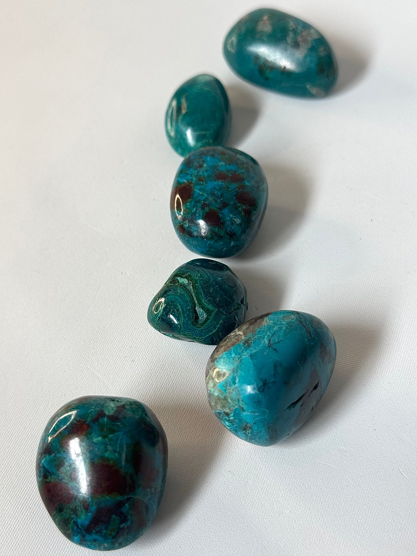 Chrysocolla Tumble Stone | Bespoke Crystals