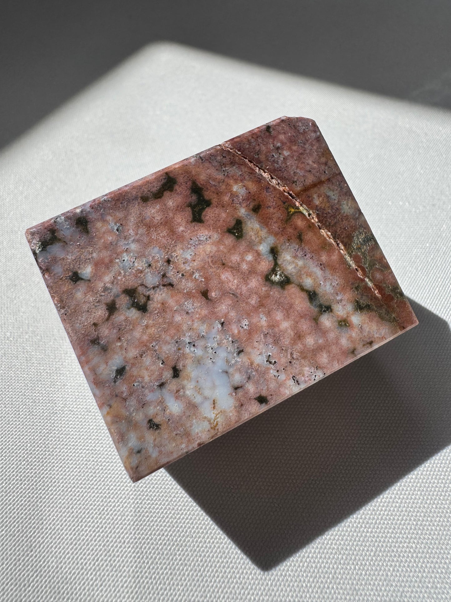 Orbicular Ocean Jasper Freeform #A9 | Bespoke Crystals