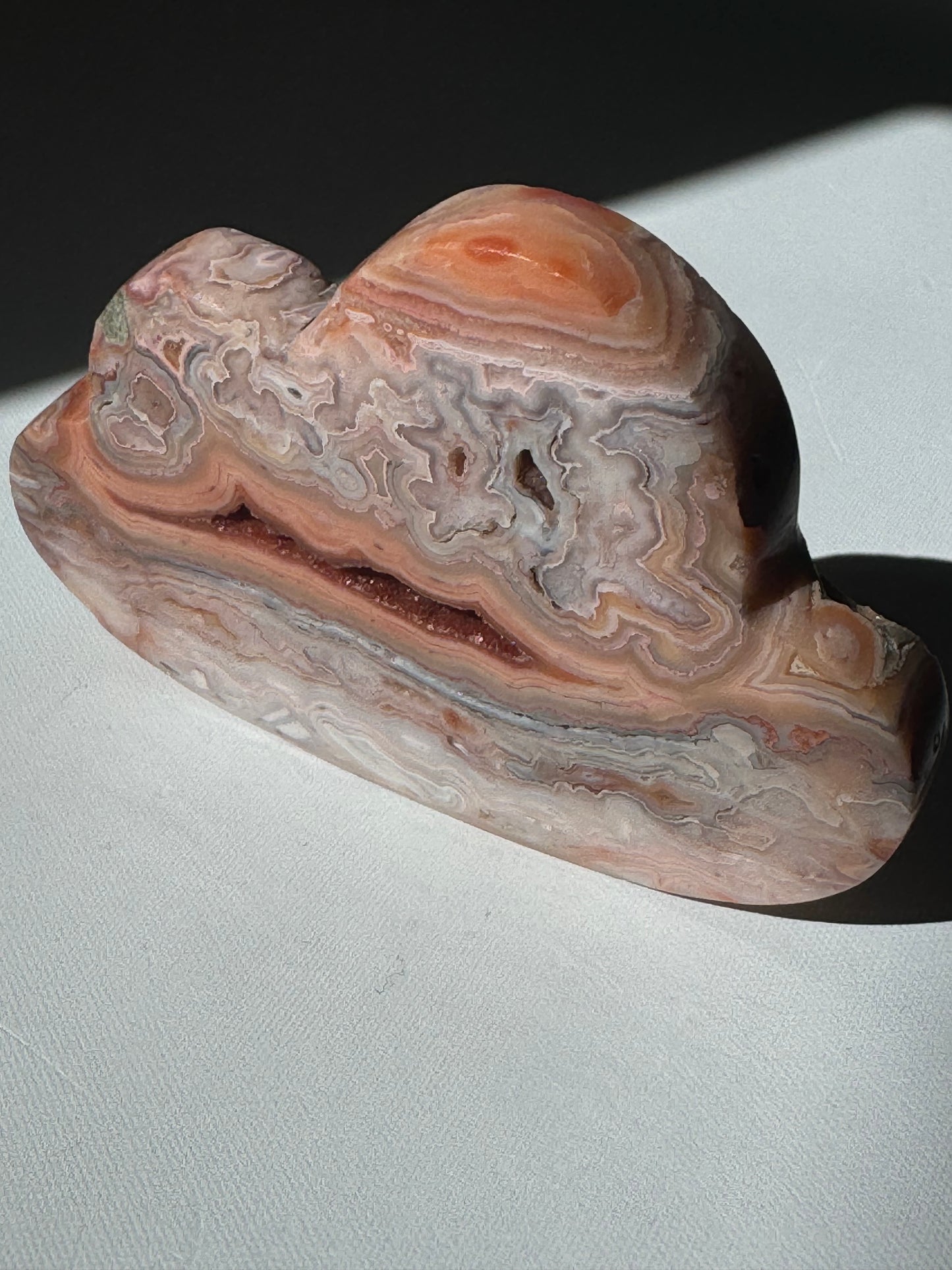 Pink Lace Agate Cloud #2 | Bespoke Crystals