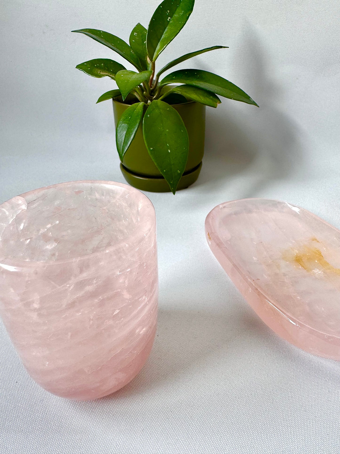 Rose Quartz Cup | Bespoke Crystals