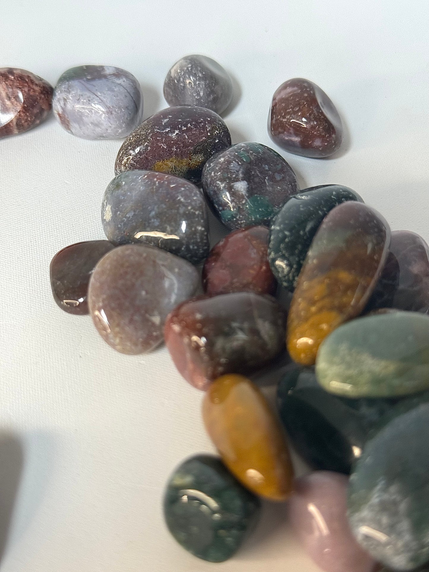 Ocean Jasper Tumble Stones | Bespoke Crystals