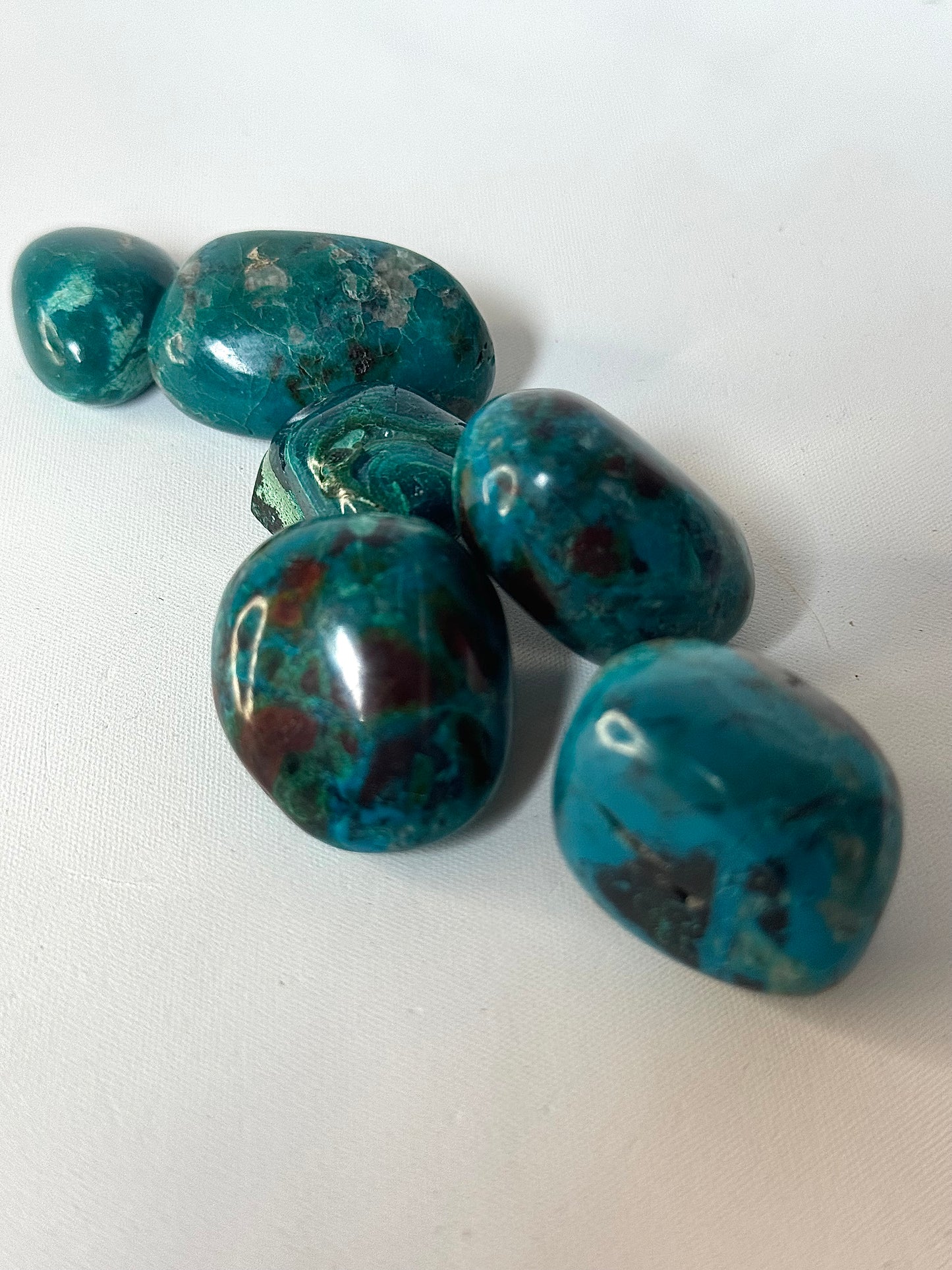 Chrysocolla Tumble Stone | Bespoke Crystals