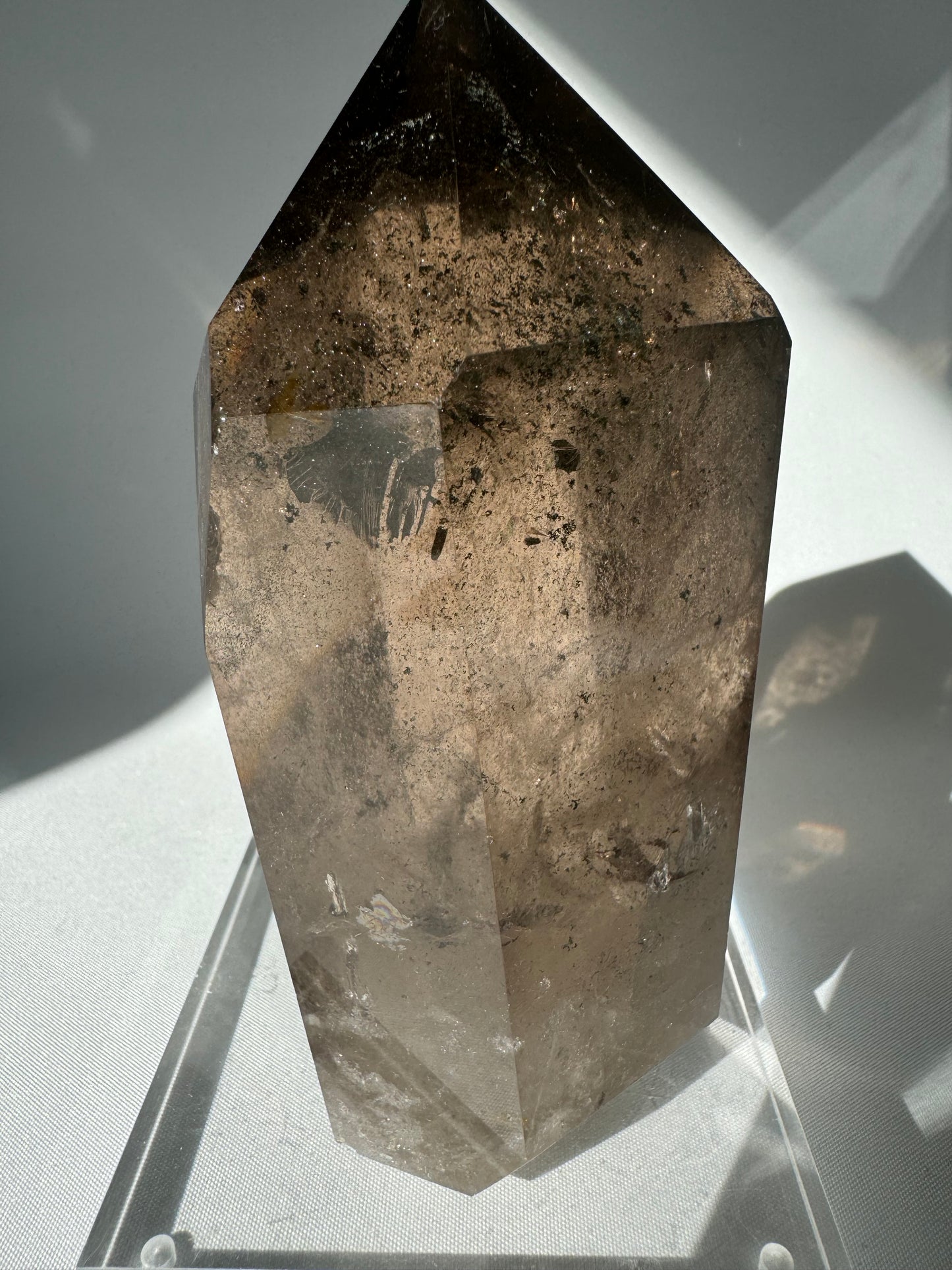 Large Smokey Quartz Point | Bespoke Crystals