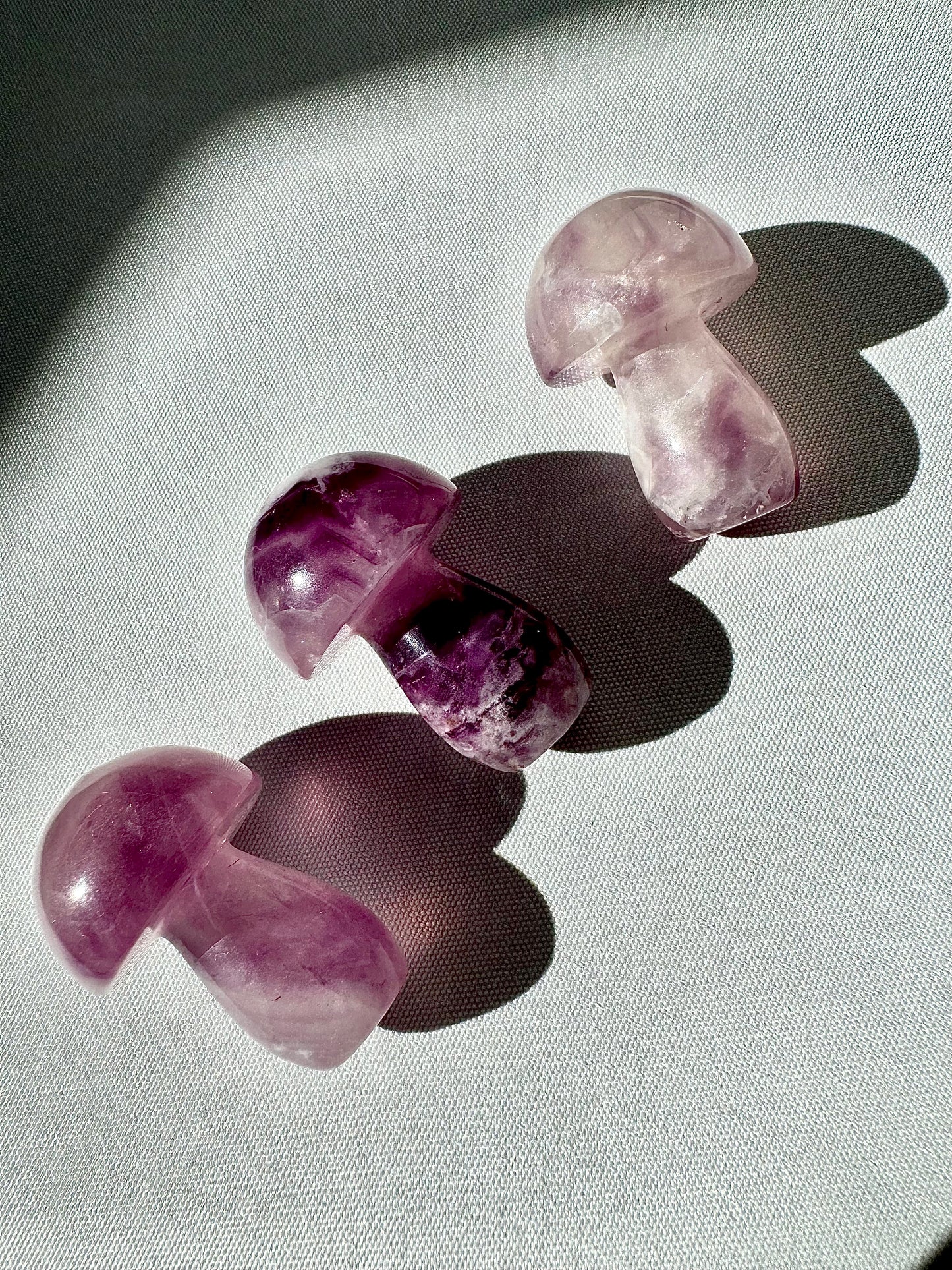Fluorite Mushrooms | Bespoke Crystals