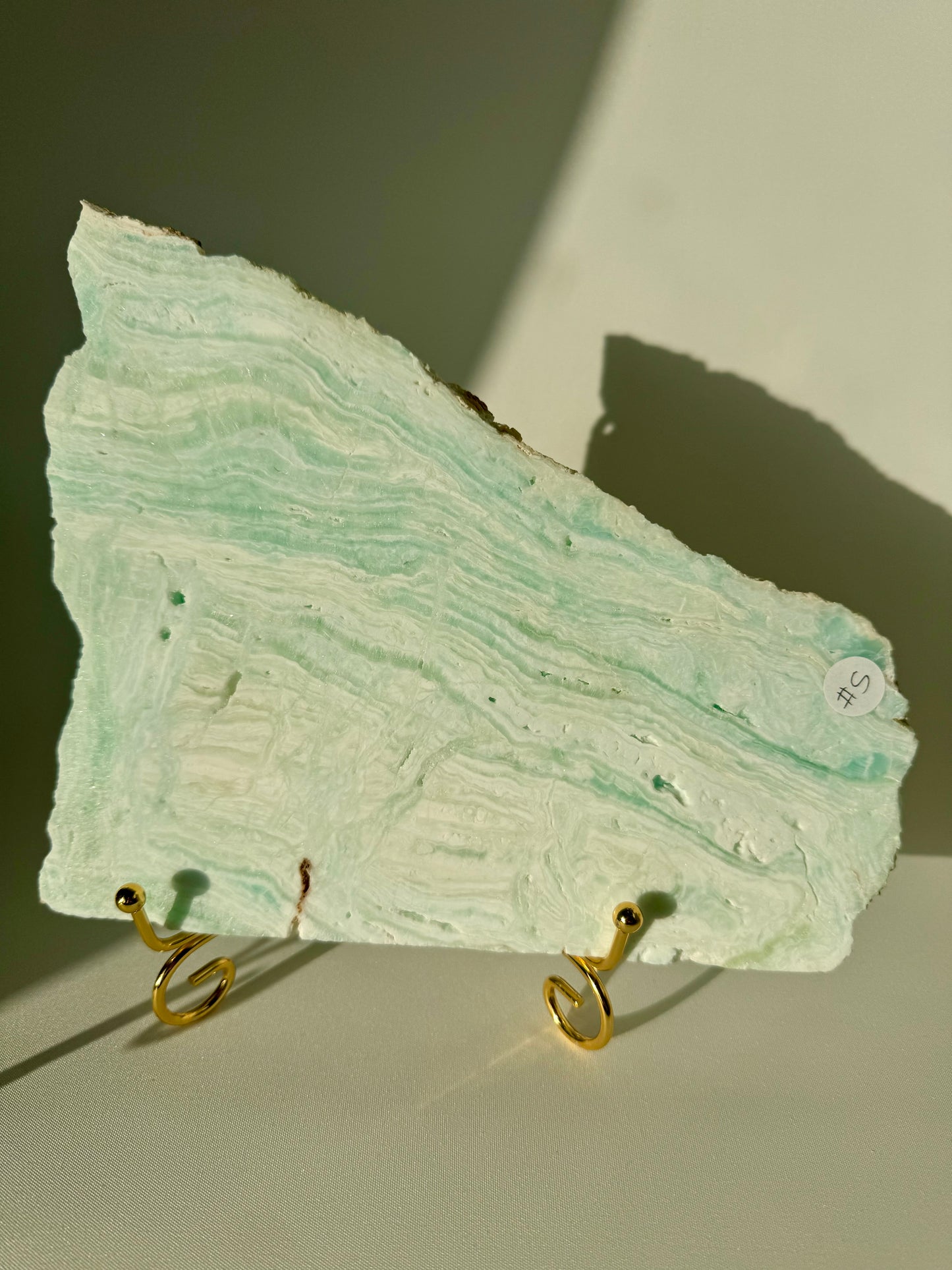 Hemimorphite Slab #H05 | Bespoke Crystals