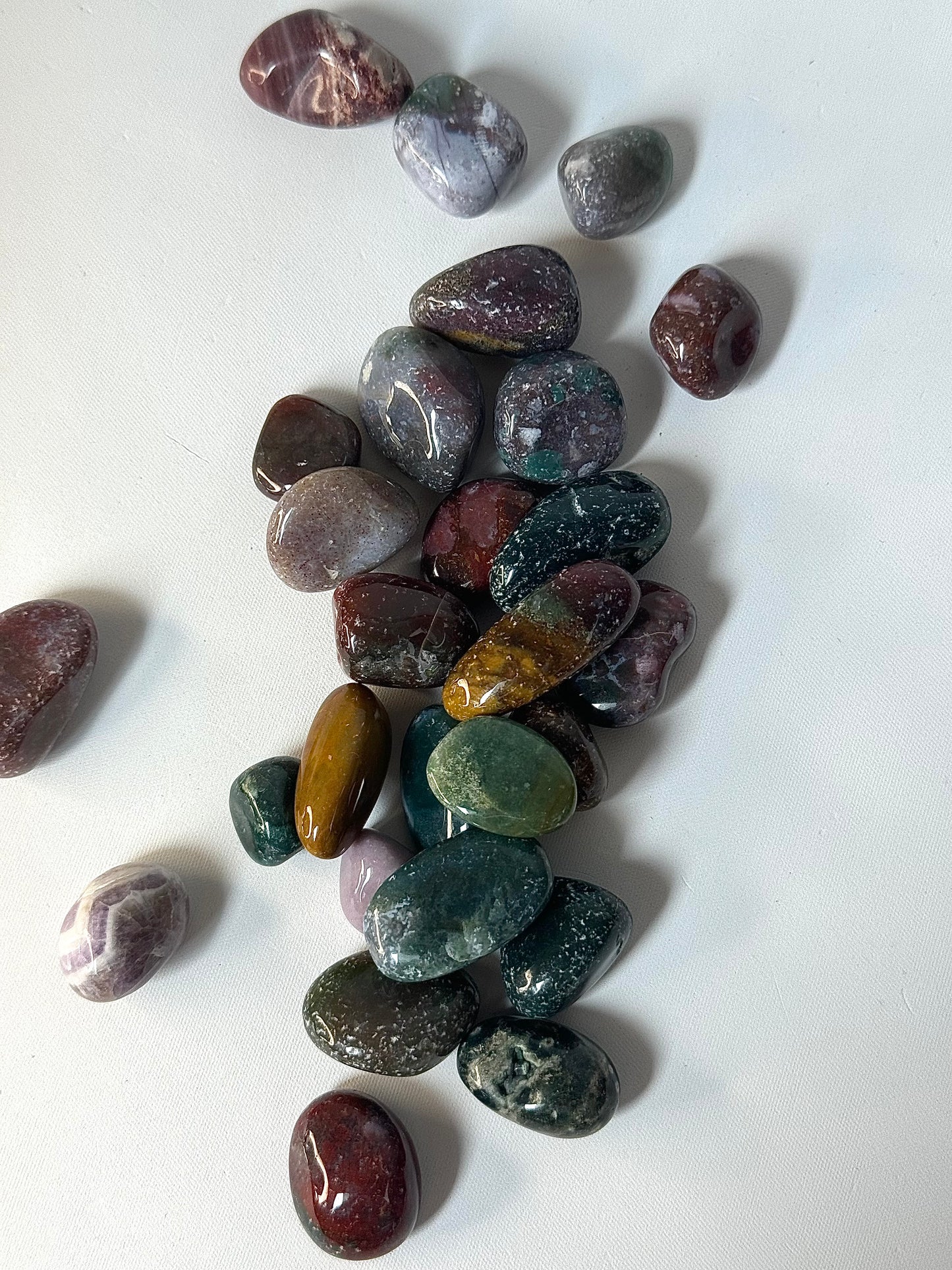 Ocean Jasper Tumble Stones | Bespoke Crystals