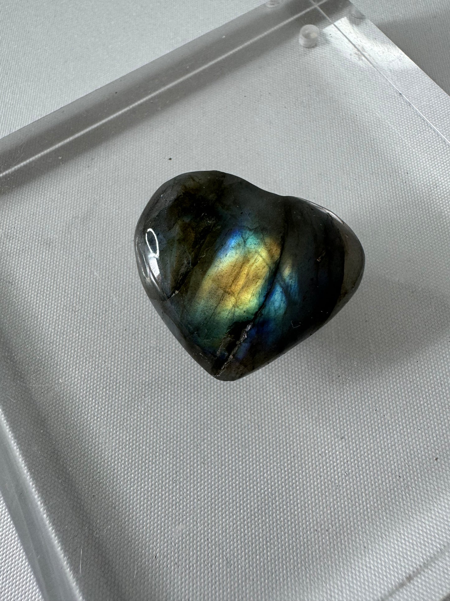 Labradorite Mini Hearts | Bespoke Crystals