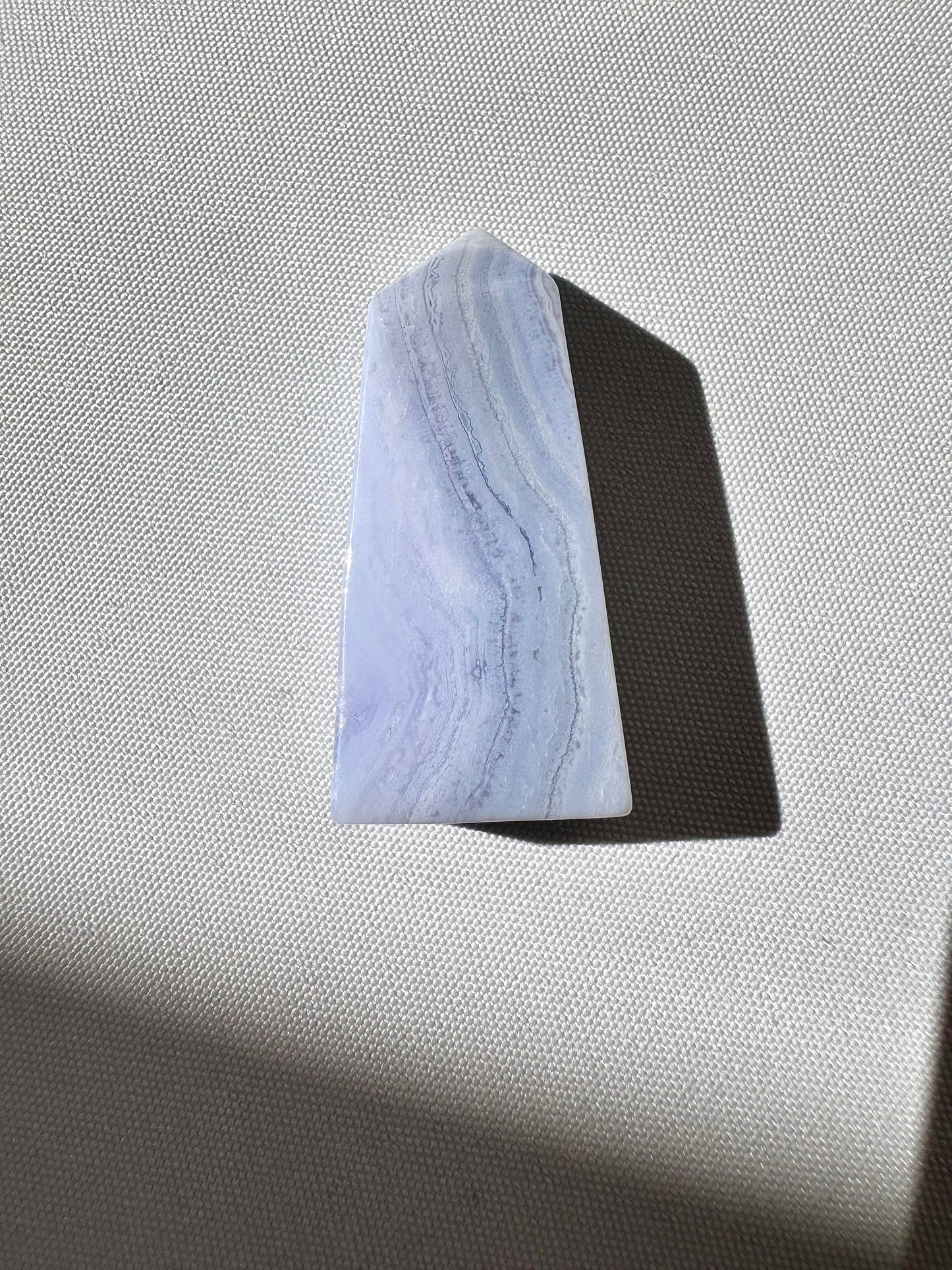 Blue Lace Agate Tower | Bespoke Crystals