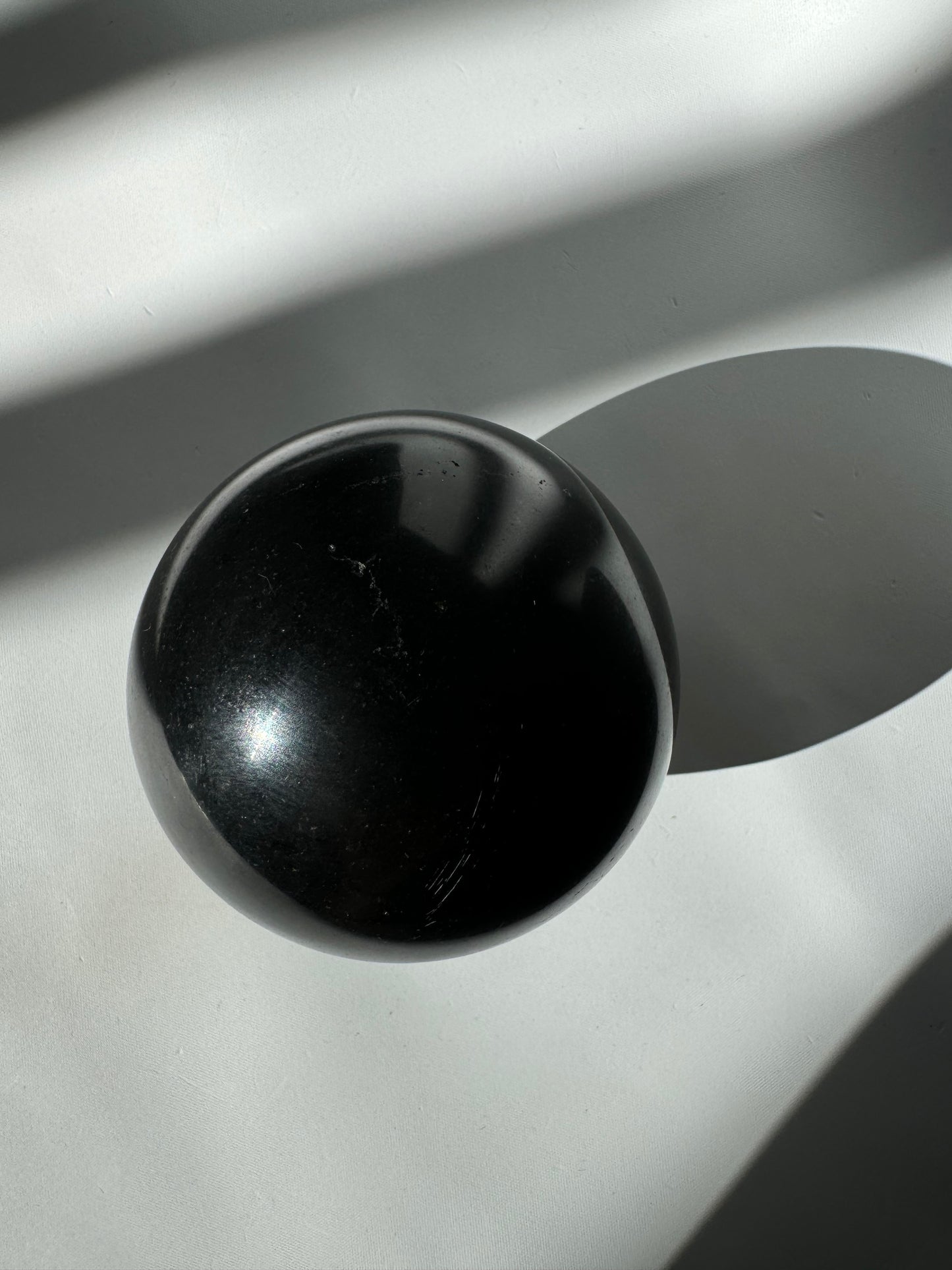 Black Tourmaline Sphere #3 | Bespoke Crystals