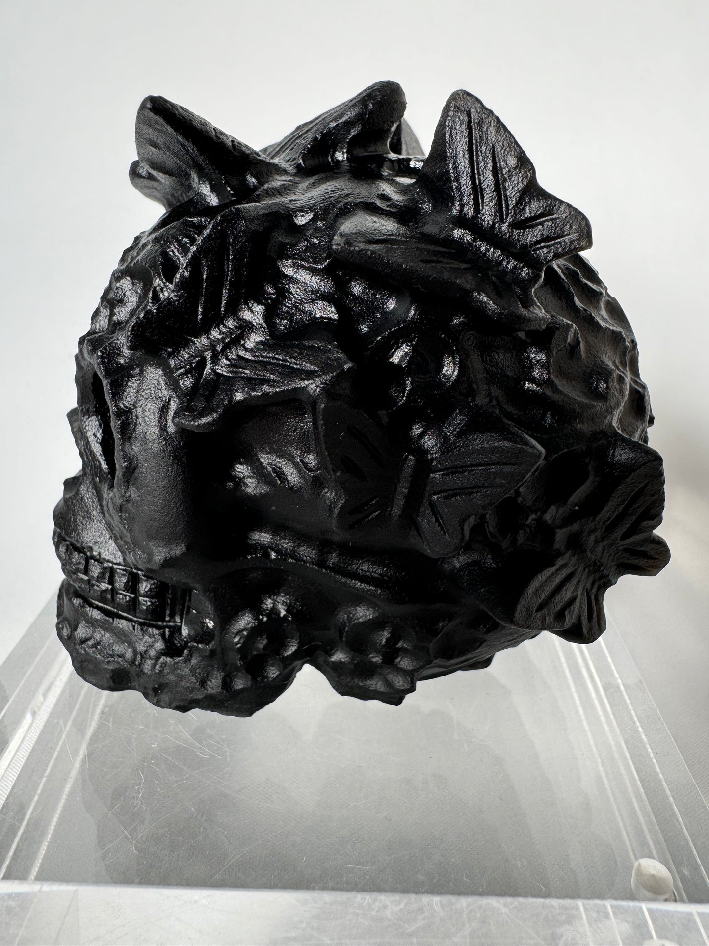 Black Obsidian Skull | Bespoke Crystals