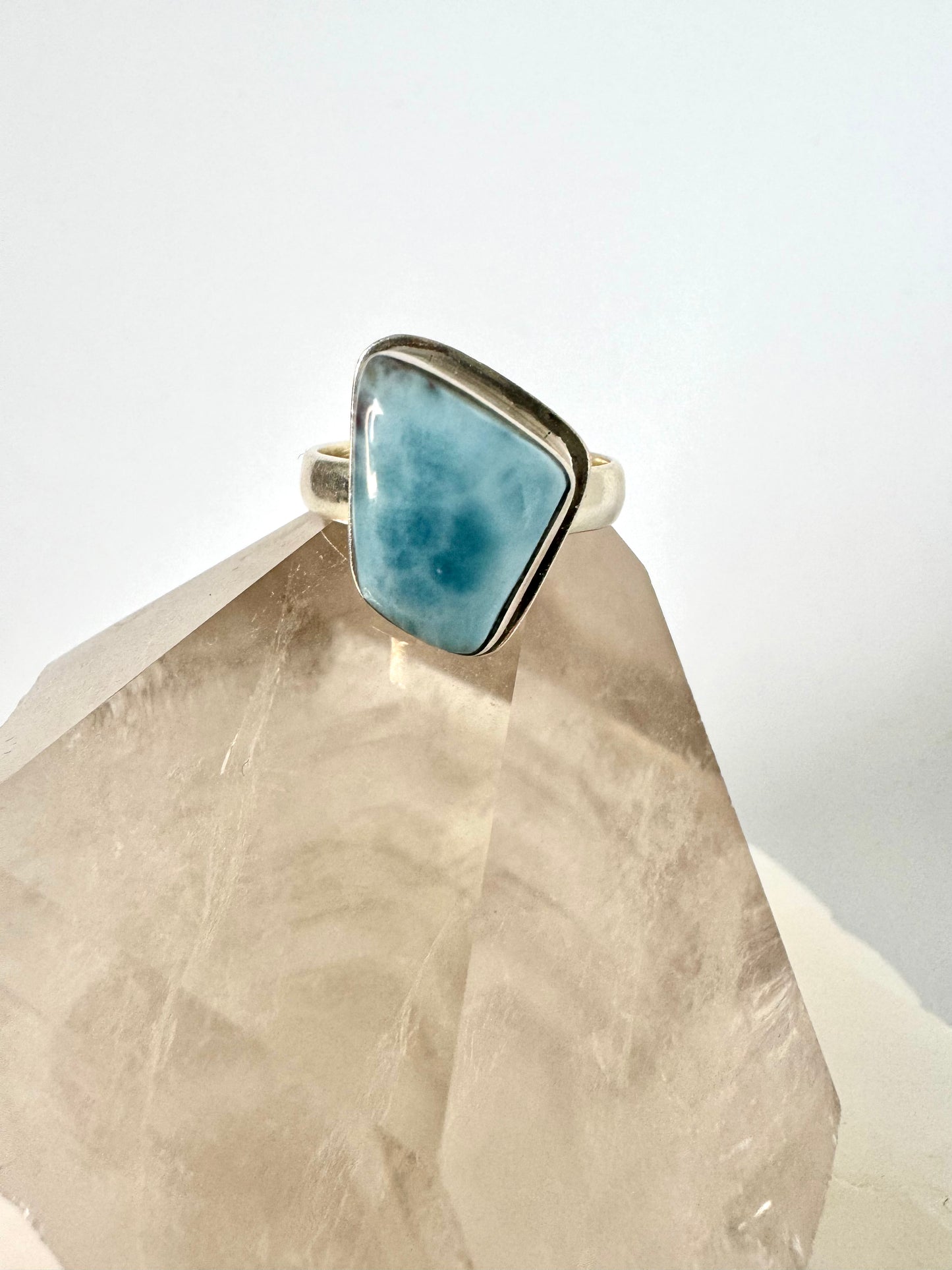 Larimar Ring #1 | Bespoke Crystals