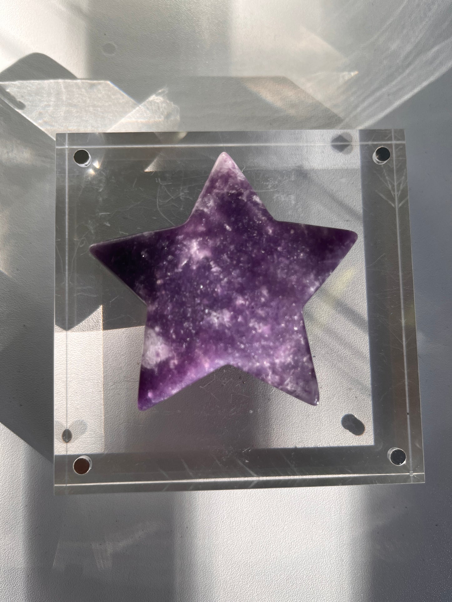 Lepidolite Star | Bespoke Crystals