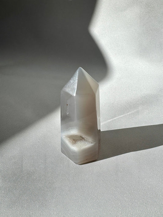 Agate Druze Point #5 | Bespoke Crystals