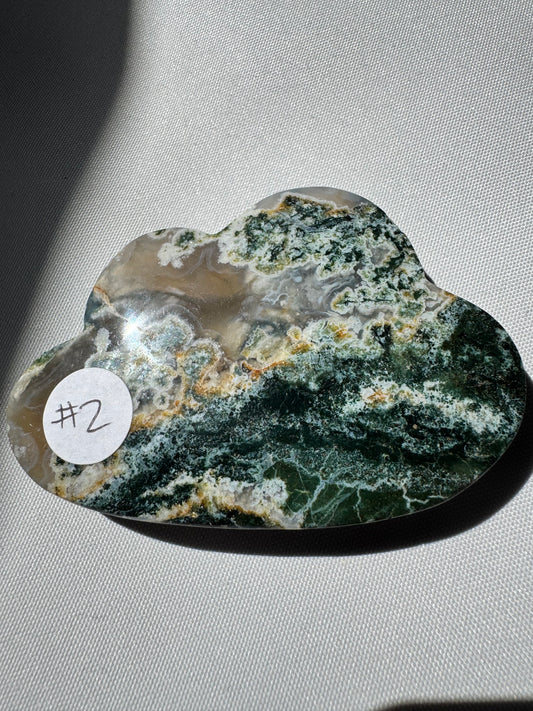 Moss Agate Cloud | Bespoke Crystals