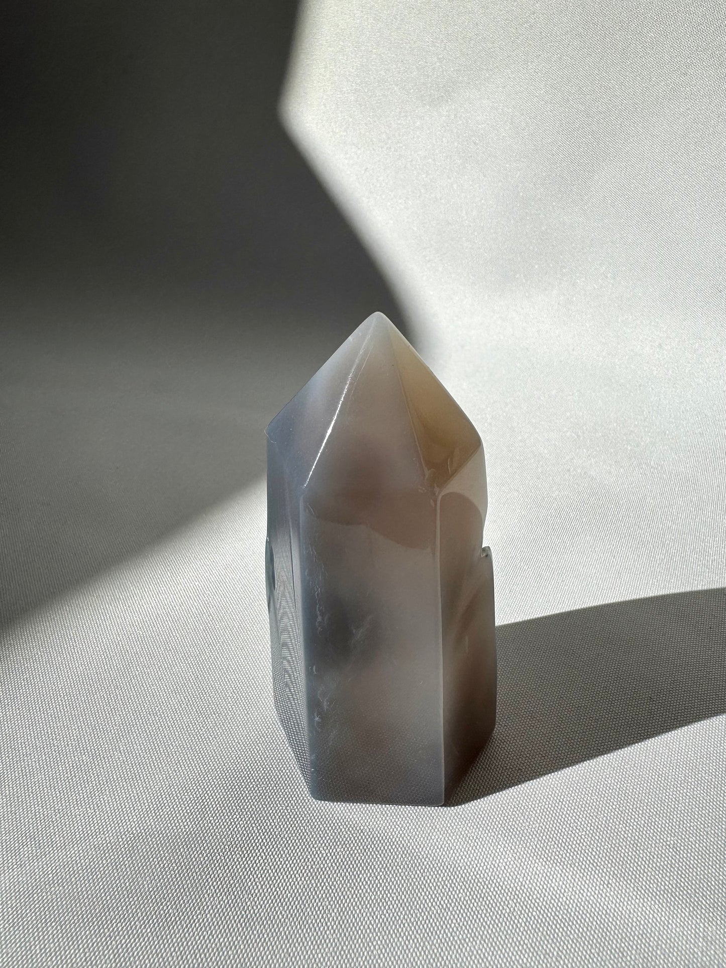 Agate Druze Point #2 | Bespoke Crystals