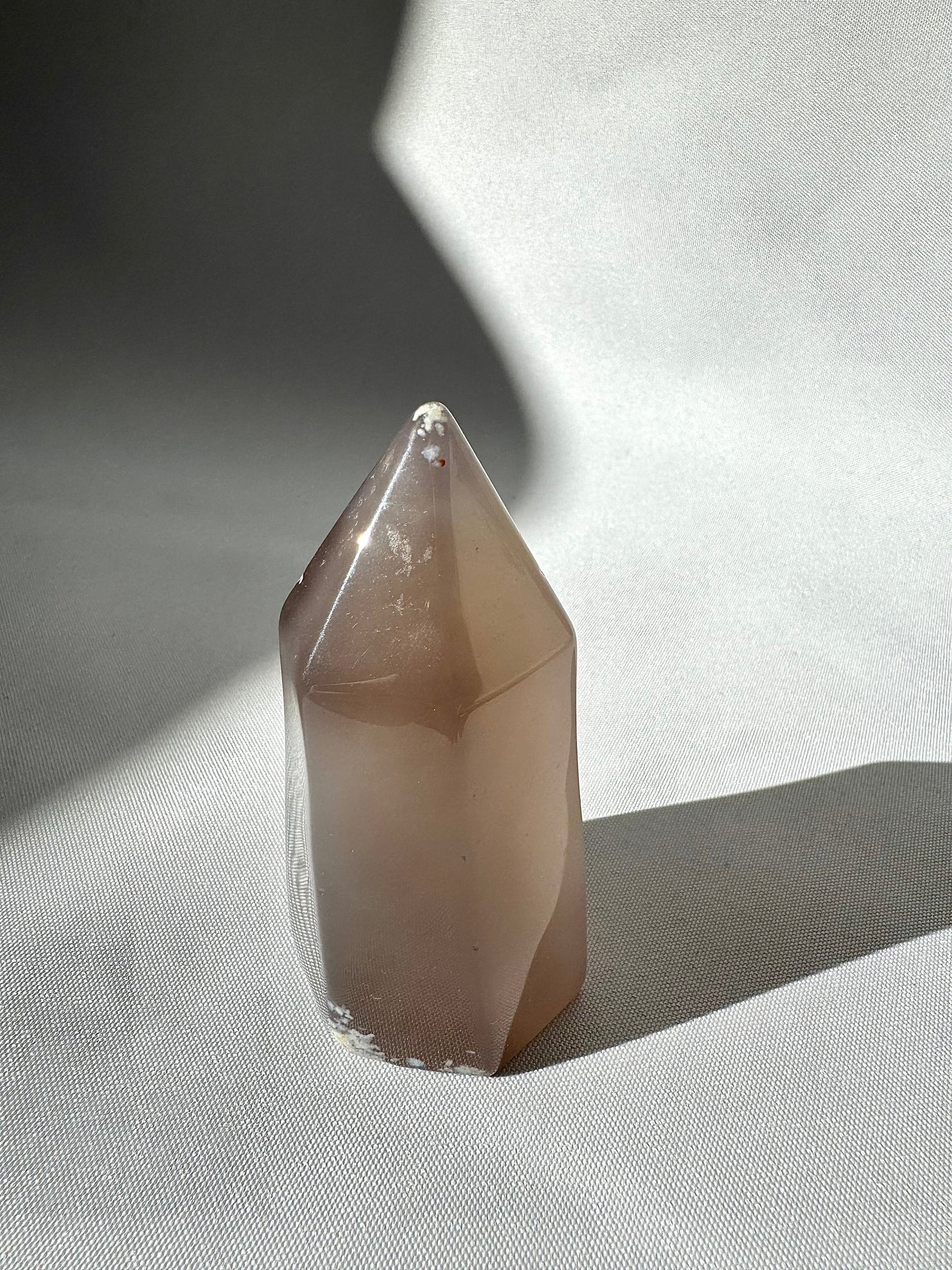Agate Druze Point #4 | Bespoke Crystals