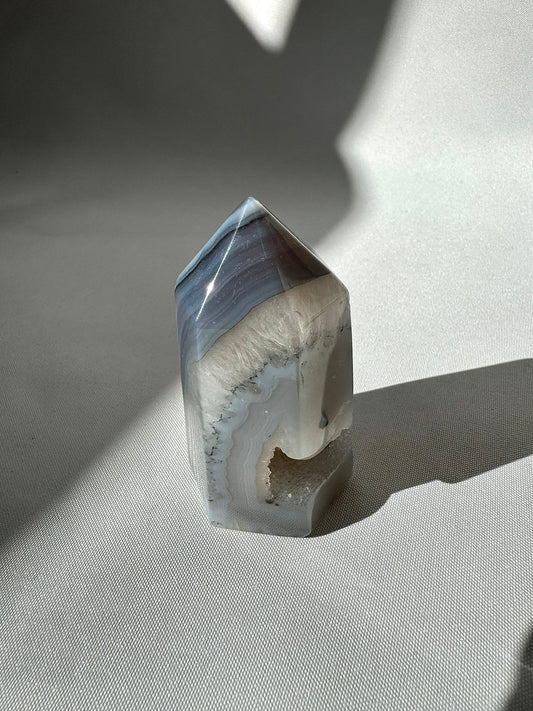 Agate Druze Point #6 | Bespoke Crystals
