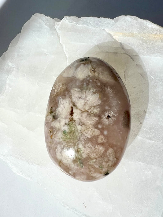 Flower Agate Palm Stone | Bespoke Crystals