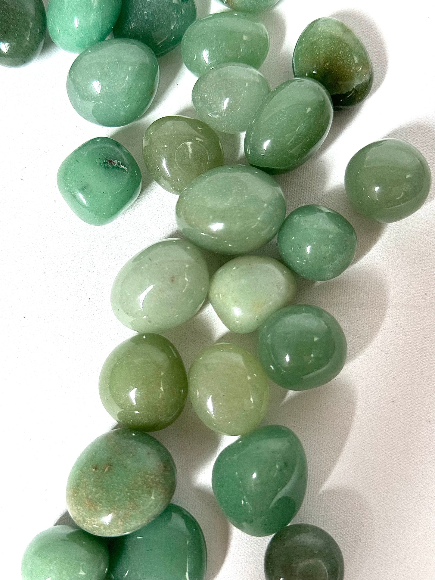 Green Aventurine Tumble Stones | Bespoke Crystals
