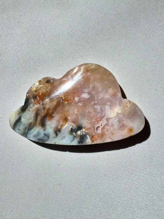 Plume Agate Cloud Carving | Bespoke Crystals