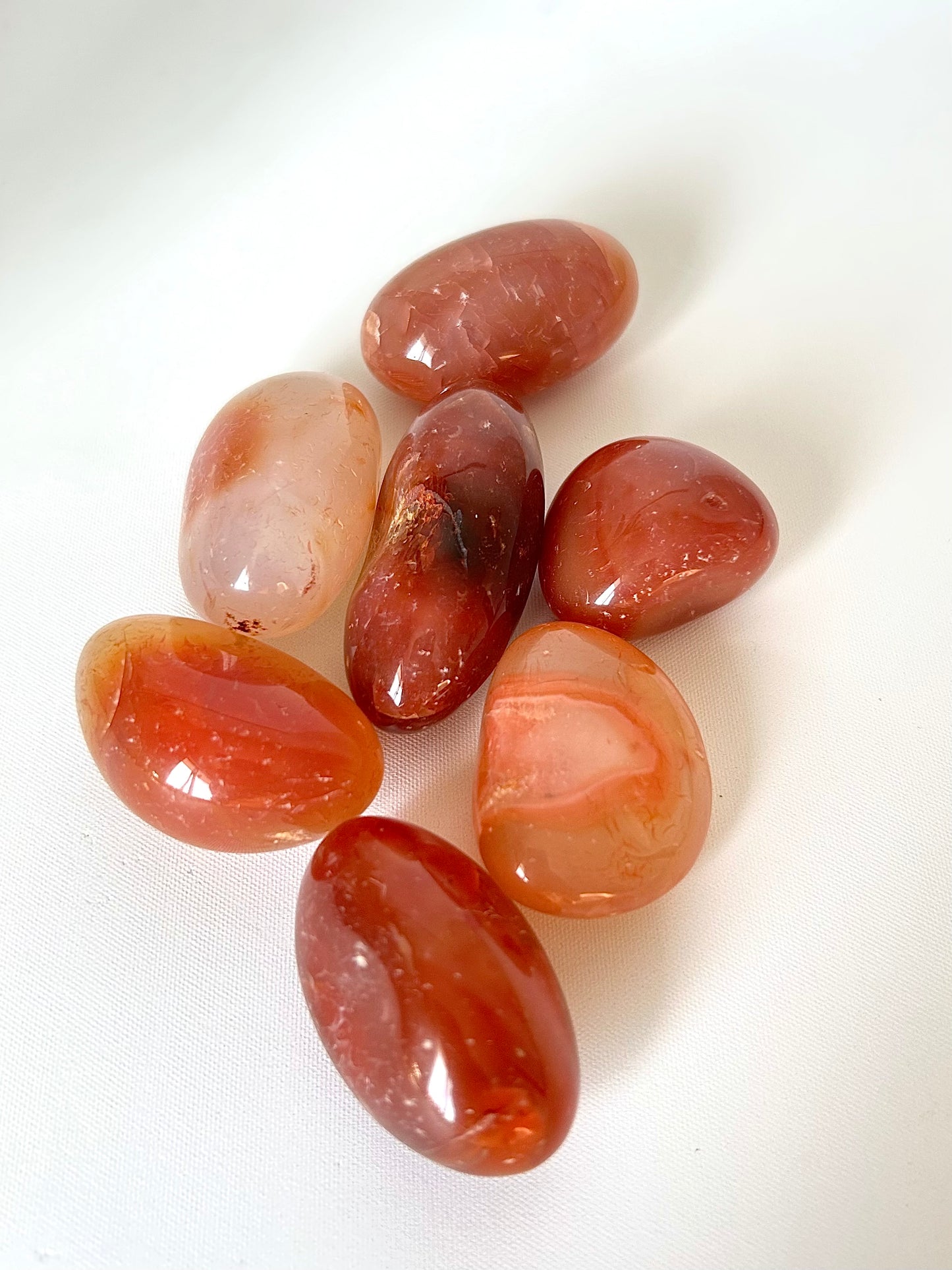 Carnelian Tumble Stones Large
