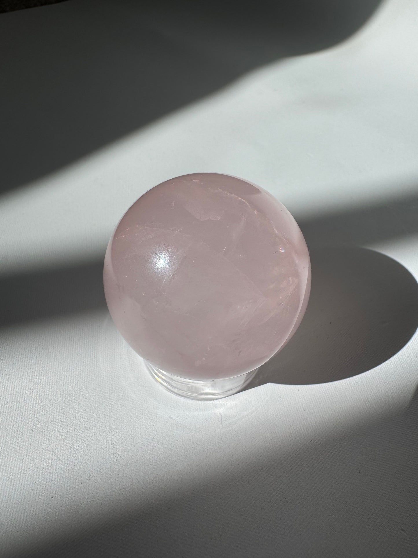 Rose Quartz Star Sphere