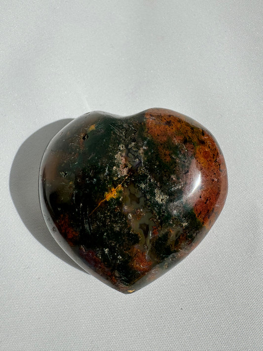 Ocean Jasper Heart #1