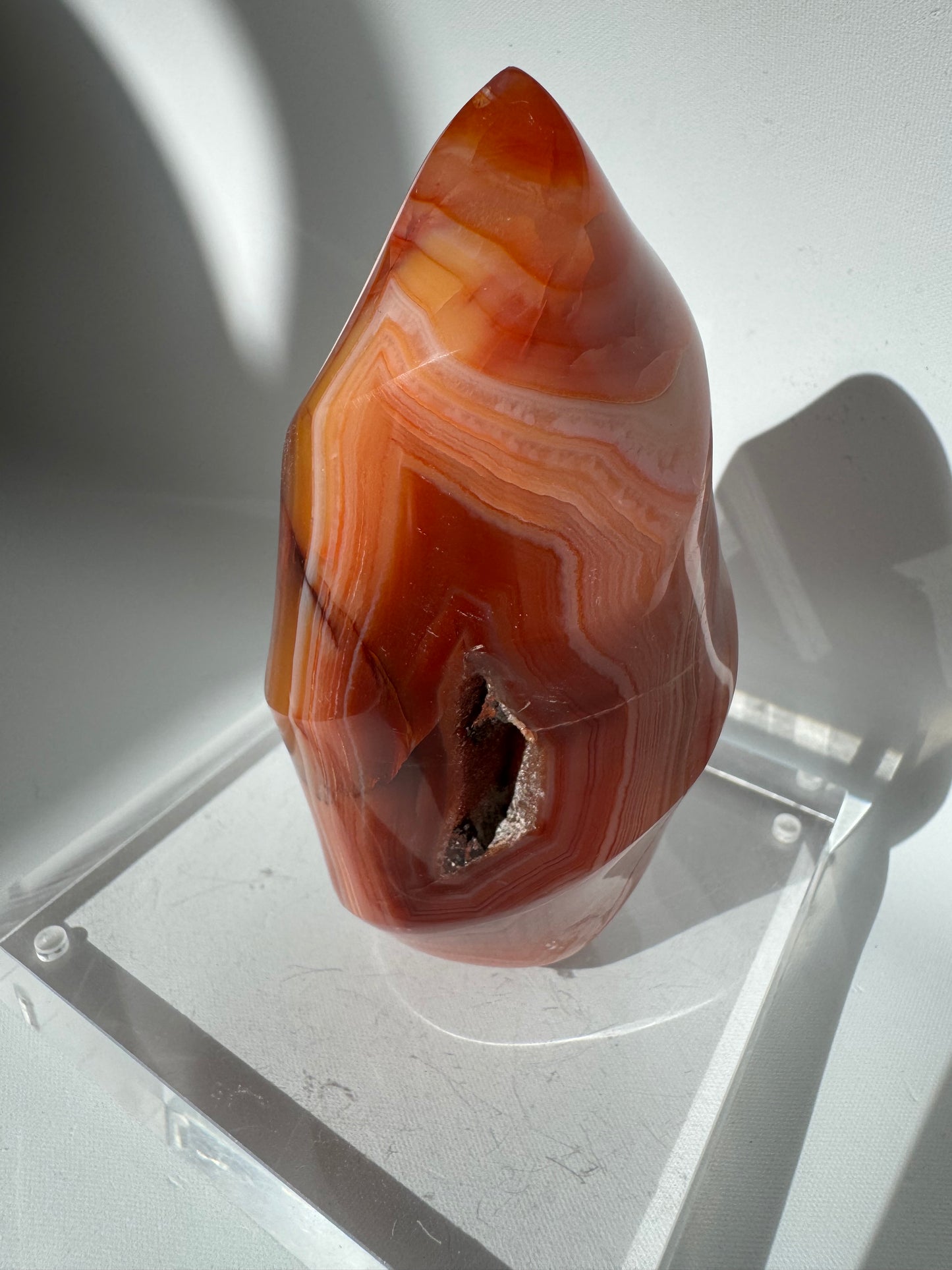 Carnelian Flame | Bespoke Crystals