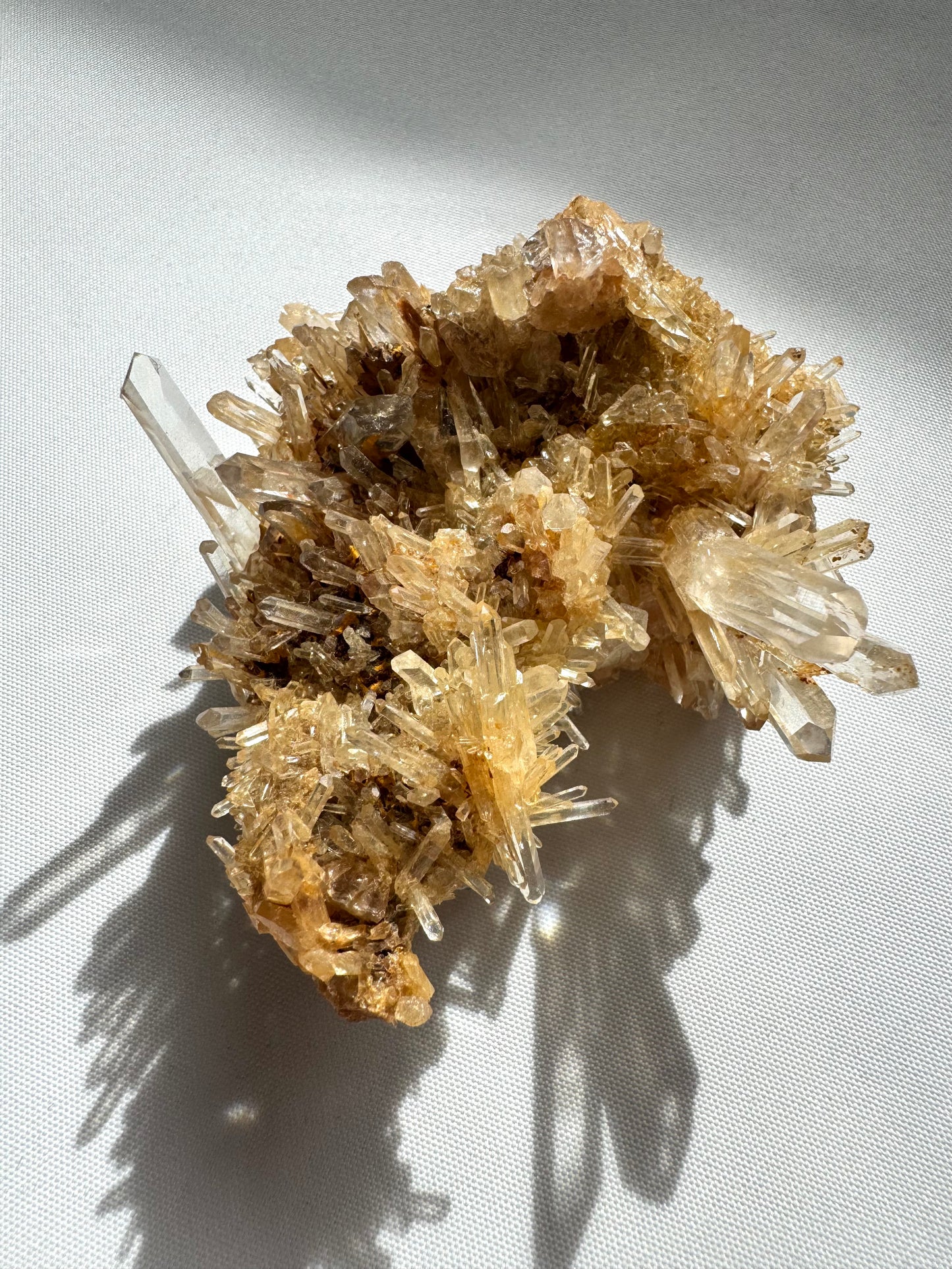 Blue Smoke Halloysite-Included Lemurian Cluster