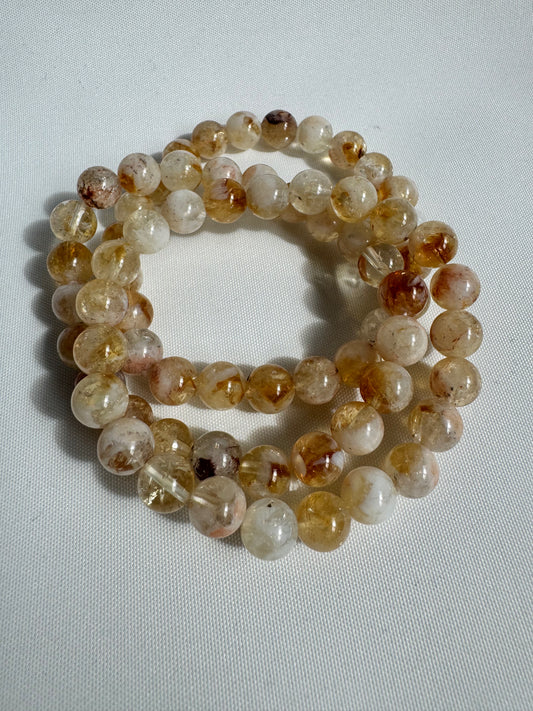 Citrine Bracelet 8mm | Bespoke Crystals