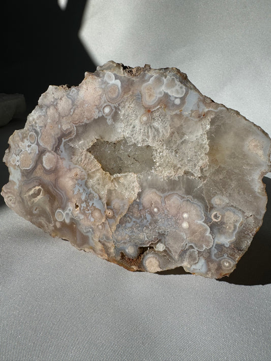 Flower Agate Platter #3 | Bespoke Crystals