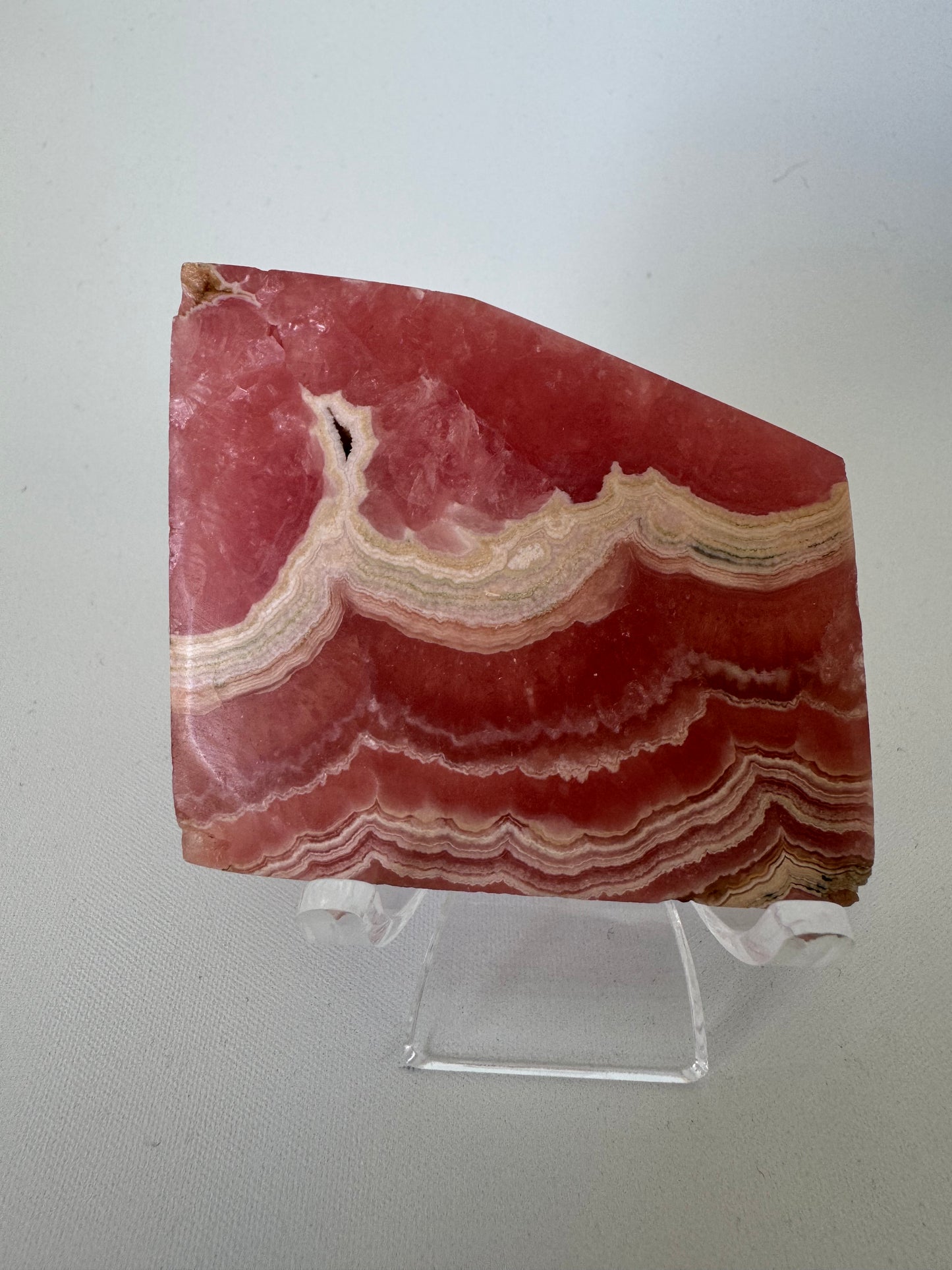 High Quality Rhodochrosite Slab #2 | Bespoke Crystals